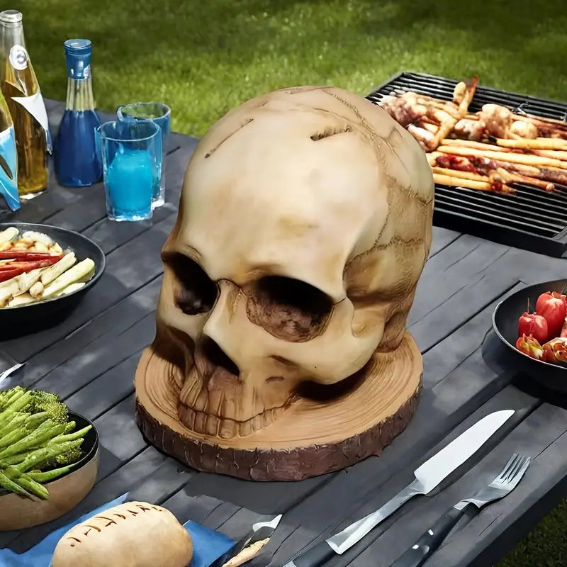 SkullSlice™ - Gothic Skull Knife Holder