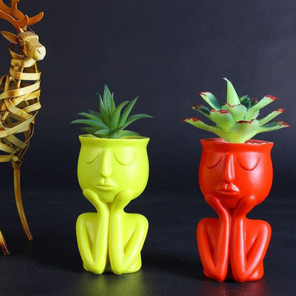 Gentle Grace Ceramic Planter