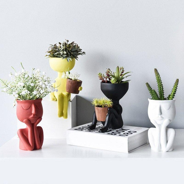 Gentle Grace Ceramic Planter