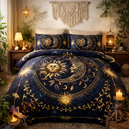 Celestara™ Sun & Moon Duvet Set