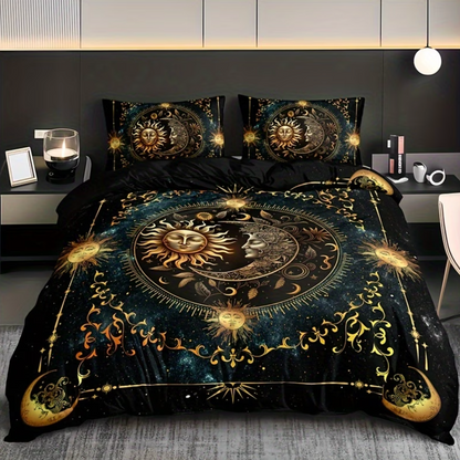 Celestara™ Sun & Moon Duvet Set