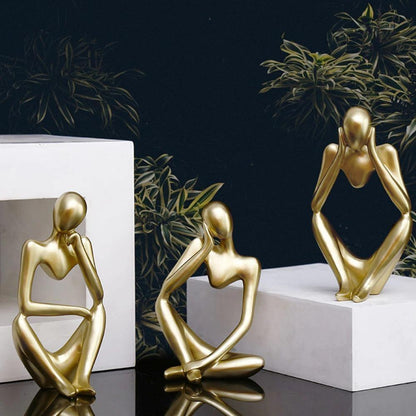 Mindful Abstract Statue