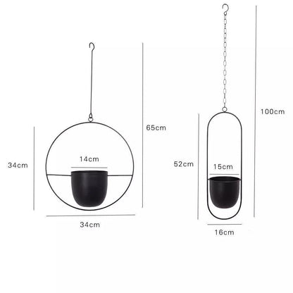 AeroHalo™ - Metal Hanging Planter