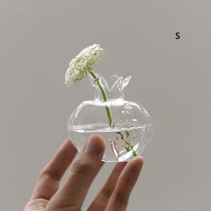 Pomegranate Glass Hydroponic Growth Vessel