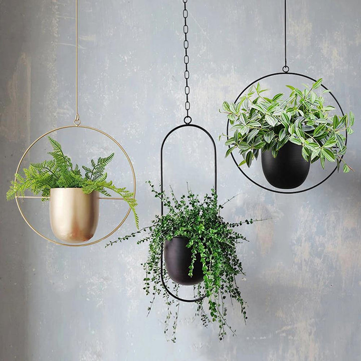 AeroHalo™ - Metal Hanging Planter