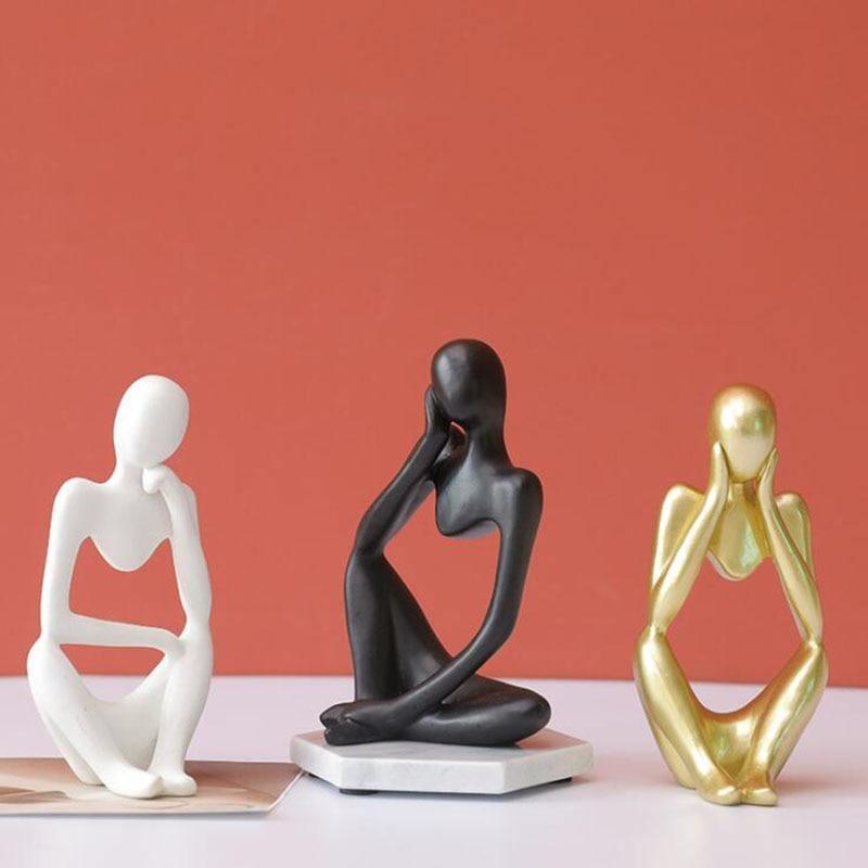 Mindful Abstract Statue