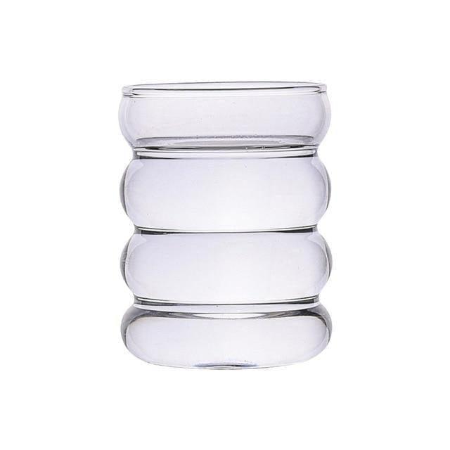 Vibrant Bubble Glass Beverage Cups