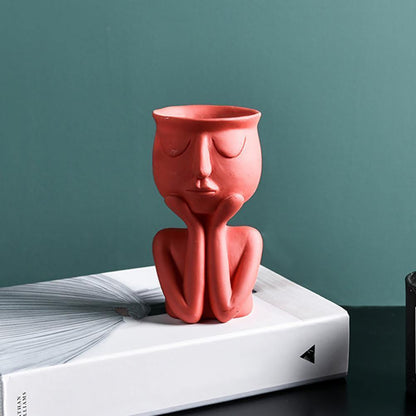 Gentle Grace Ceramic Planter